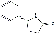 (R)-2-PHENYL-1,3-OXAZOLIDIN-4-ONE Struktur