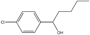 1-(4-CHLOROPHENYL)PENTAN-1-OL Structure