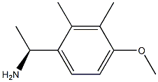 1-(S)-(4-METHOXY-2,3-DIMETHYLPHENYL)ETHANAMINE Structure