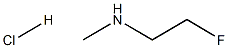 2-FLUORO-N-METHYLETHANAMINE HYDROCHLORIDE Structure