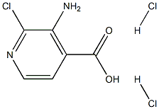 3-AMINO-2-CHLOROISONICOTINIC ACID DIHYDROCHLORIDE Structure