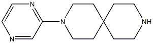 3-PYRAZIN-2-YL-3,9-DIAZASPIRO [5.5]UNDECANE Structure