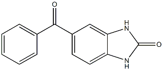 5-BENZOYL-1,3-DIHYDRO-2H-BENZIMIDAZOL-2-ONE 化学構造式