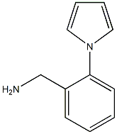 [2-(1H-pyrrol-1-yl)phenyl]methanamine 结构式