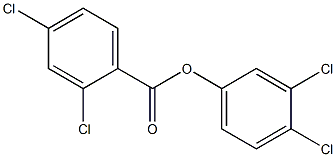 3,4-dichlorophenyl 2,4-dichlorobenzoate Structure