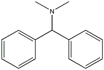 N-benzhydryl-N,N-dimethylamine Struktur