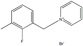 1-(2-fluoro-3-methylbenzyl)pyridinium bromide|