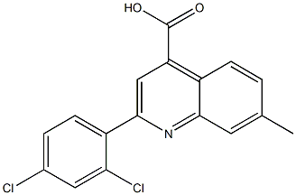 2-(2,4-dichlorophenyl)-7-methylquinoline-4-carboxylic acid