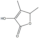 3-hydroxy-4,5-dimethyl-2,5-dihydrofuran-2-one,,结构式