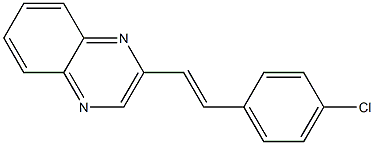  2-(4-chlorostyryl)quinoxaline