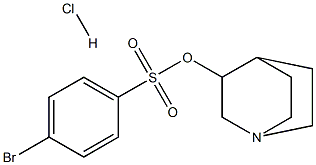 1-azabicyclo[2.2.2]oct-3-yl 4-bromobenzene-1-sulfonate hydrochloride