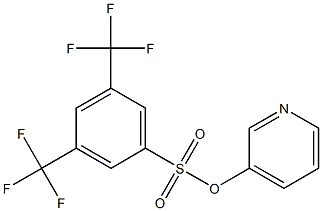 3-pyridyl 3,5-di(trifluoromethyl)benzene-1-sulfonate