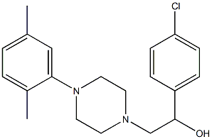 1-(4-chlorophenyl)-2-[4-(2,5-dimethylphenyl)piperazino]-1-ethanol
