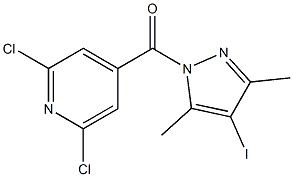 (2,6-dichloro-4-pyridyl)(4-iodo-3,5-dimethyl-1H-pyrazol-1-yl)methanone