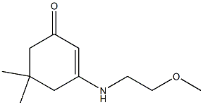 3-[(2-methoxyethyl)amino]-5,5-dimethyl-2-cyclohexen-1-one