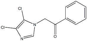 2-(4,5-dichloro-1H-imidazol-1-yl)-1-phenyl-1-ethanone Structure