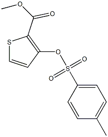 methyl 3-{[(4-methylphenyl)sulfonyl]oxy}thiophene-2-carboxylate