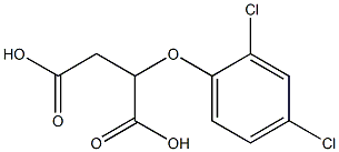 2-(2,4-dichlorophenoxy)succinic acid Struktur