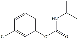 3-chlorophenyl N-isopropylcarbamate,,结构式