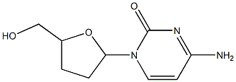 4-amino-1-[5-(hydroxymethyl)tetrahydrofuran-2-yl]-1,2-dihydropyrimidin-2-one Structure