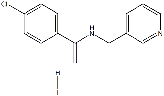 N-[1-(4-chlorophenyl)vinyl]-N-(3-pyridylmethyl)amine hydroiodide|