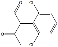 3-(2,6-Dichlorophenyl)pentane-2,4-dione Struktur