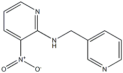 N2-(3-pyridylmethyl)-3-nitropyridin-2-amine,,结构式