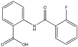 2-[(2-fluorobenzoyl)amino]benzenecarboxylic acid|