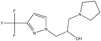  1-tetrahydro-1H-pyrrol-1-yl-3-[3-(trifluoromethyl)-1H-pyrazol-1-yl]propan-2-ol