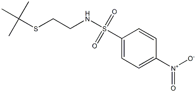 N-[2-(tert-butylsulfanyl)ethyl]-4-nitrobenzenesulfonamide|