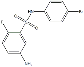 5-amino-N-(4-bromophenyl)-2-fluorobenzenesulfonamide