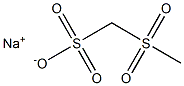 Sodium methylsulphonylmethylsulphonate Struktur