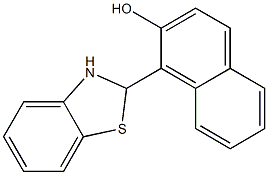 1-(2,3-dihydro-1,3-benzothiazol-2-yl)-2-naphthol