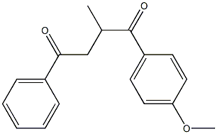 1-(4-methoxyphenyl)-2-methyl-4-phenylbutane-1,4-dione,,结构式