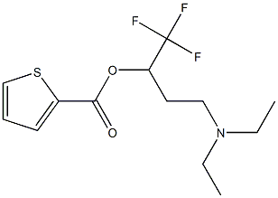  3-(diethylamino)-1-(trifluoromethyl)propyl thiophene-2-carboxylate