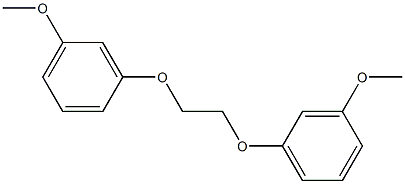 1-methoxy-3-[2-(3-methoxyphenoxy)ethoxy]benzene Structure