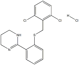 2-{2-[(2,6-dichlorobenzyl)thio]phenyl}-1,4,5,6-tetrahydropyrimidine hydrochloride