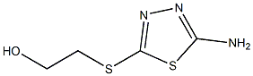  2-[(5-amino-1,3,4-thiadiazol-2-yl)thio]ethan-1-ol