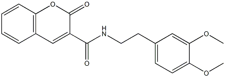  N3-(3,4-dimethoxyphenethyl)-2-oxo-2H-chromene-3-carboxamide