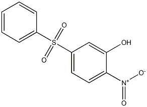 2-nitro-5-(phenylsulfonyl)phenol