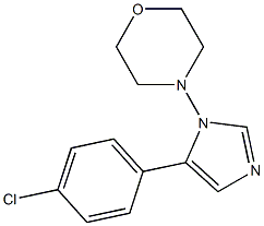 4-[5-(4-chlorophenyl)-1H-imidazol-1-yl]morpholine