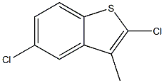 2,5-Dichloro-3-methylbenzo[b]thiophene Structure