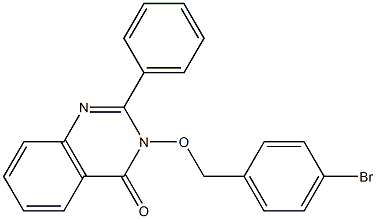 3-[(4-bromobenzyl)oxy]-2-phenyl-3,4-dihydroquinazolin-4-one