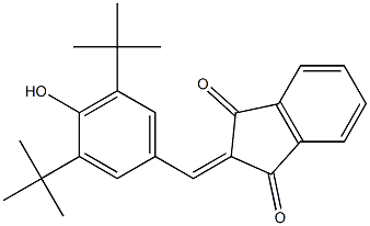 2-{[3,5-di(tert-butyl)-4-hydroxyphenyl]methylene}-1H-indene-1,3(2H)-dione