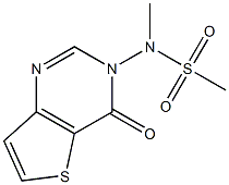 N-methyl-N-(4-oxo-3,4-dihydrothieno[3,2-d]pyrimidin-3-yl)methanesulfonamide