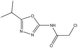 2-chloro-N-(5-isopropyl-1,3,4-oxadiazol-2-yl)acetamide|