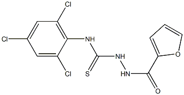 N1-(2,4,6-trichlorophenyl)-2-(2-furylcarbonyl)hydrazine-1-carbothioamide