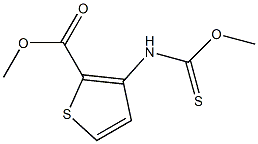 methyl 3-[(methoxycarbothioyl)amino]thiophene-2-carboxylate