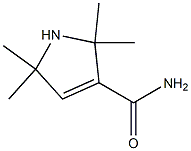 2,2,5,5-tetramethyl-2,5-dihydro-1H-pyrrole-3-carboxamide Structure