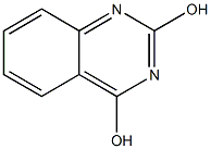 quinazoline-2,4-diol 结构式